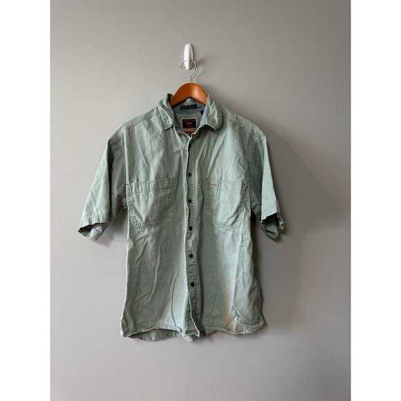 Mens Size L Wrangler Button Shirt - Picture 1 of 5
